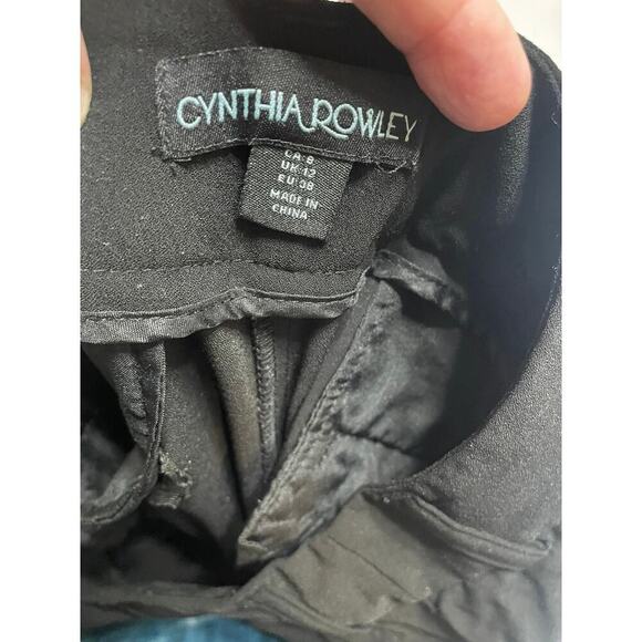 Cynthia Rowley Wide Legged Cropped Pants. Size 8 - Picture 7 of 10